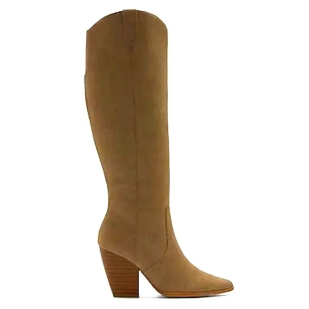 A.N.A Upland Stacked Heel Cowboy Boots Women's Size 9.5 New In Box With Tags - Picture 1 of 7